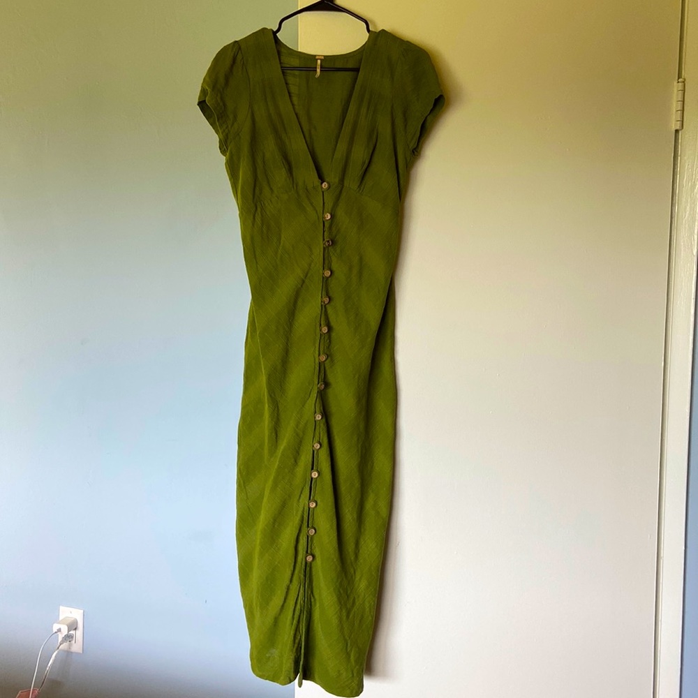 Free People lightweight midi dress